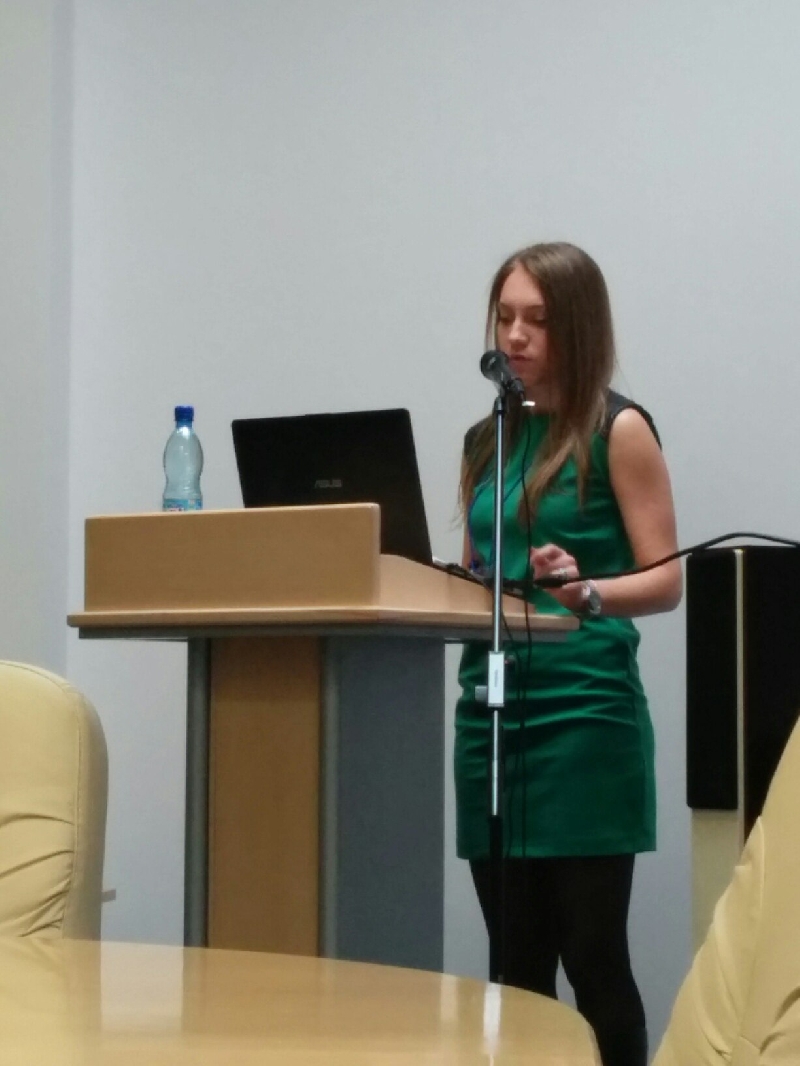 Студентки Лечебного факультета ПГУ Гоголева Ольга, Духовнова Кристина и Милованова Ольга приняли участие в VI Международной молодежной научно-практической конференции Научные стремления - 2015 (г. Минск, Беларусь)